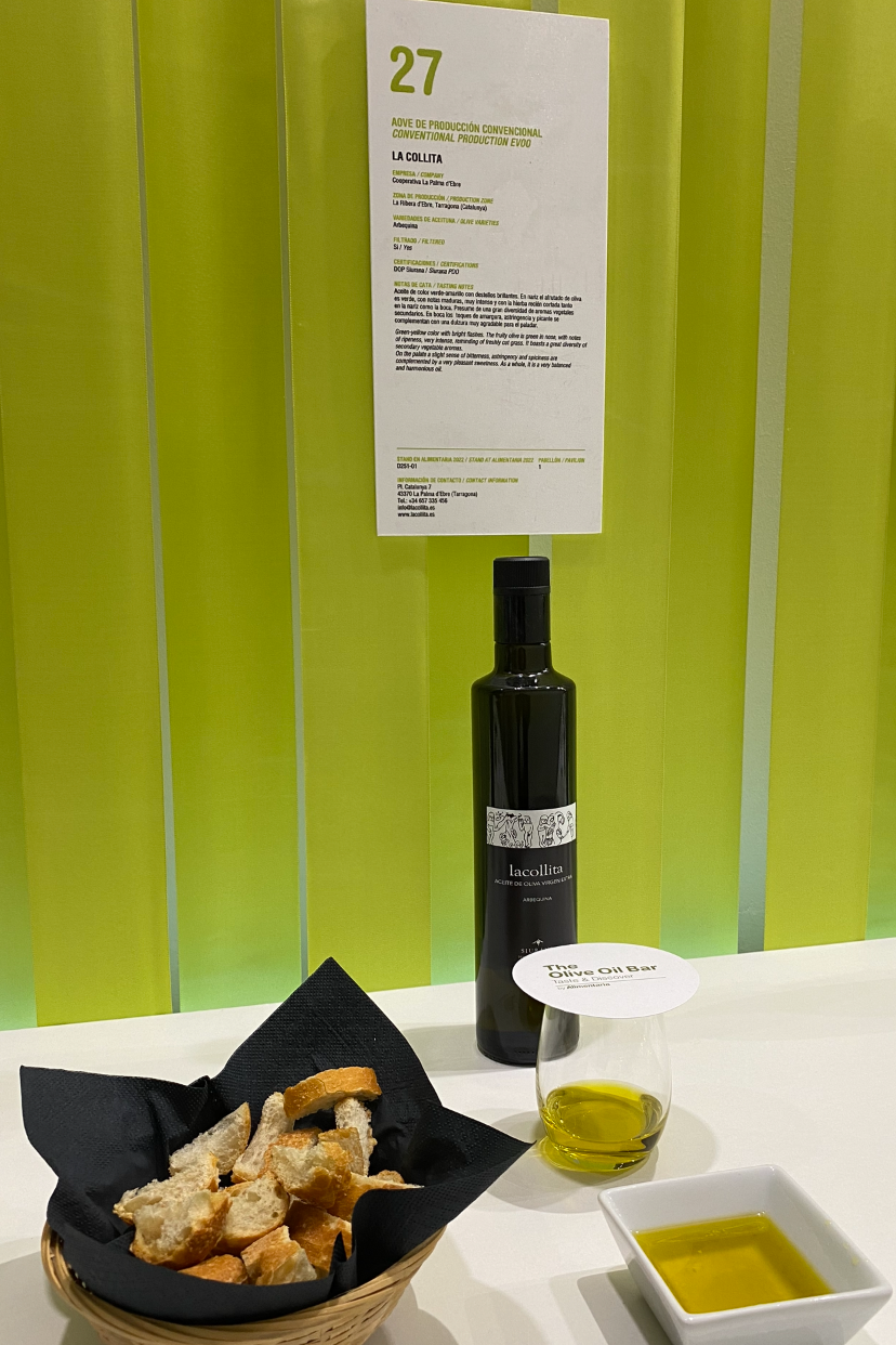 La Collita En La Alimentaria 2022 Con The Olive Oil Bar
