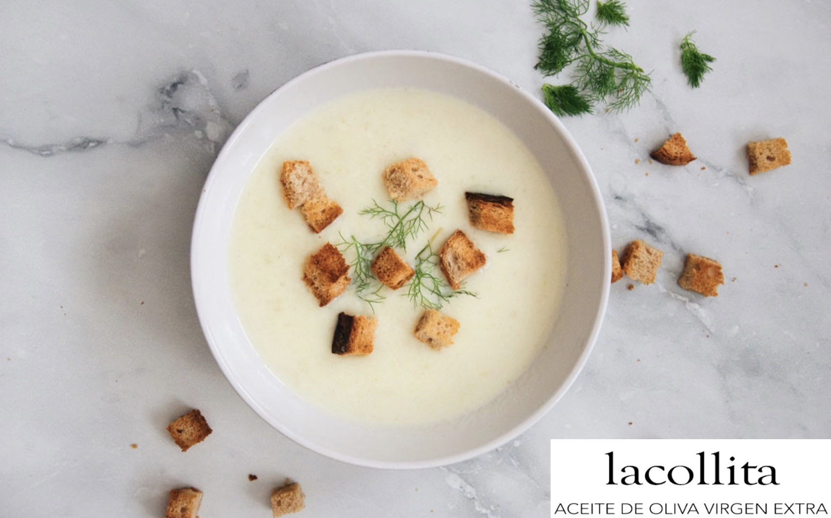Sopa De Setas Negrillas Con Hierbas Y Aceite De Oliva Virgen Extra LA COLLITA