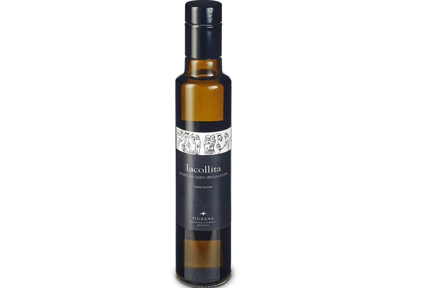 Botella Oscura Para Aceite De Oliva Virgen Extra La Collita